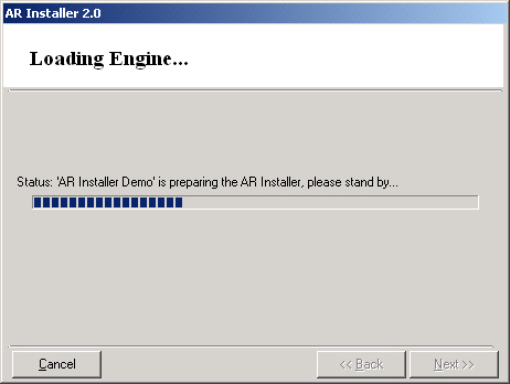 Loading the Installer (no switches detected)